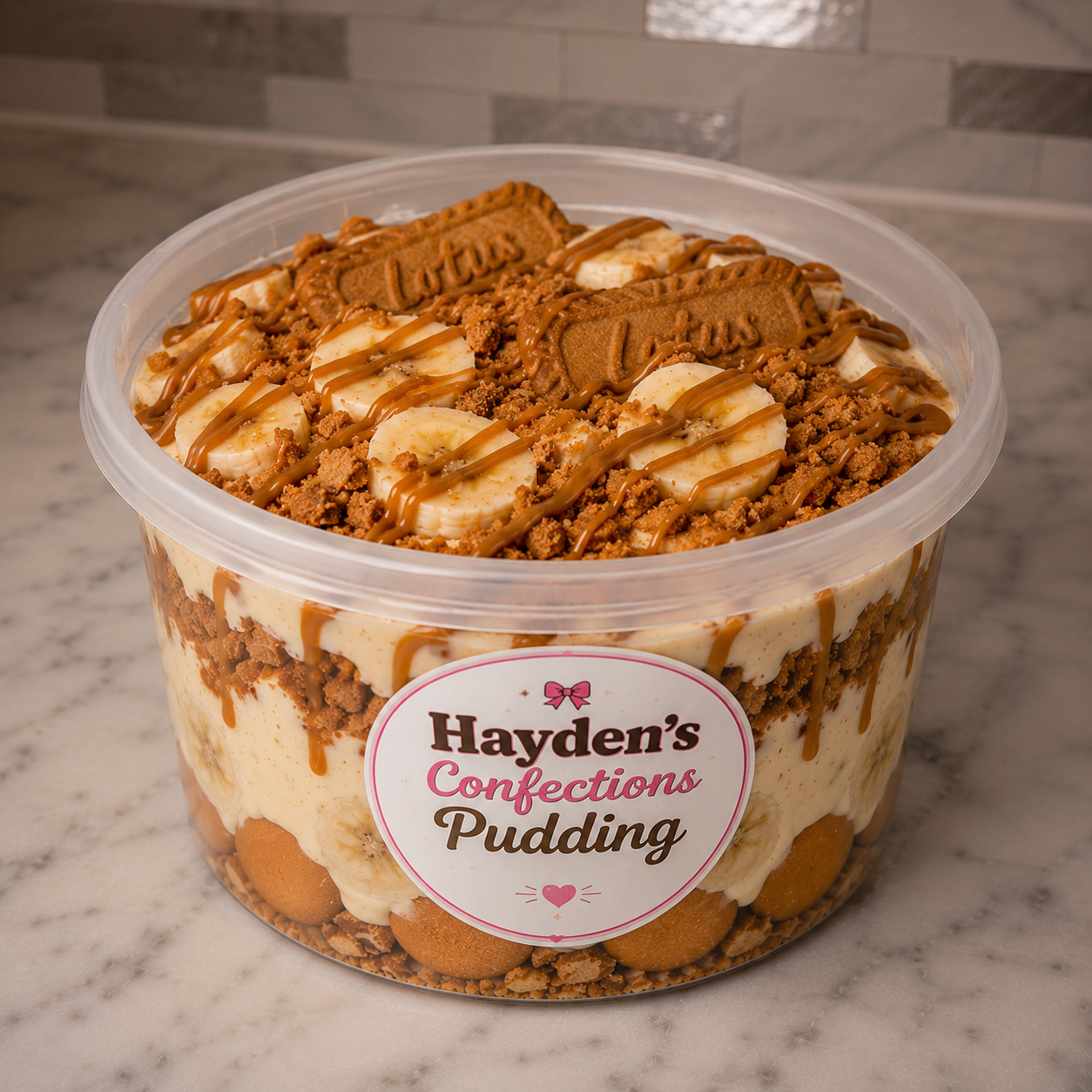 Cookie Butter Banana Pudding