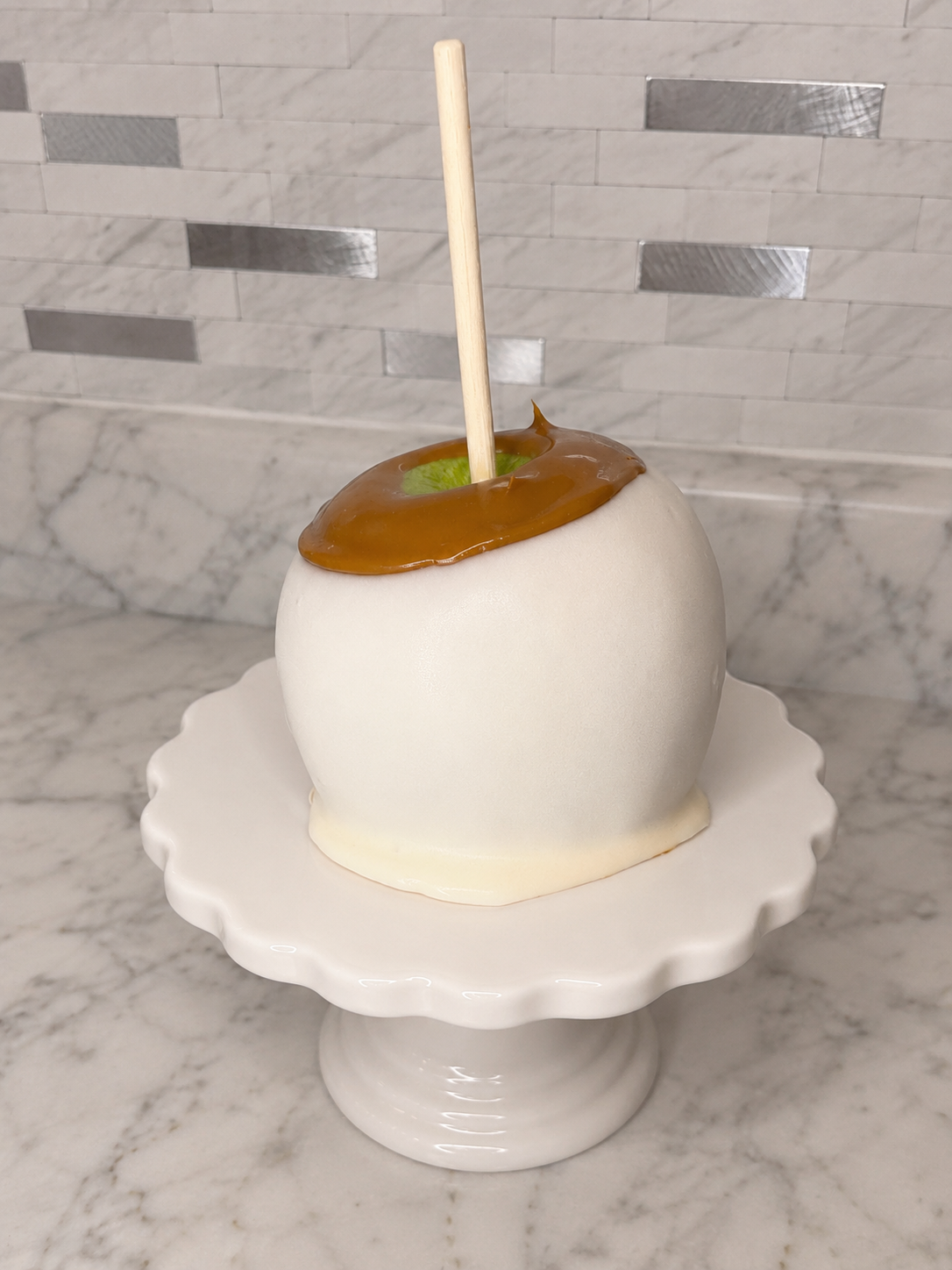 Dipped Caramel apples
