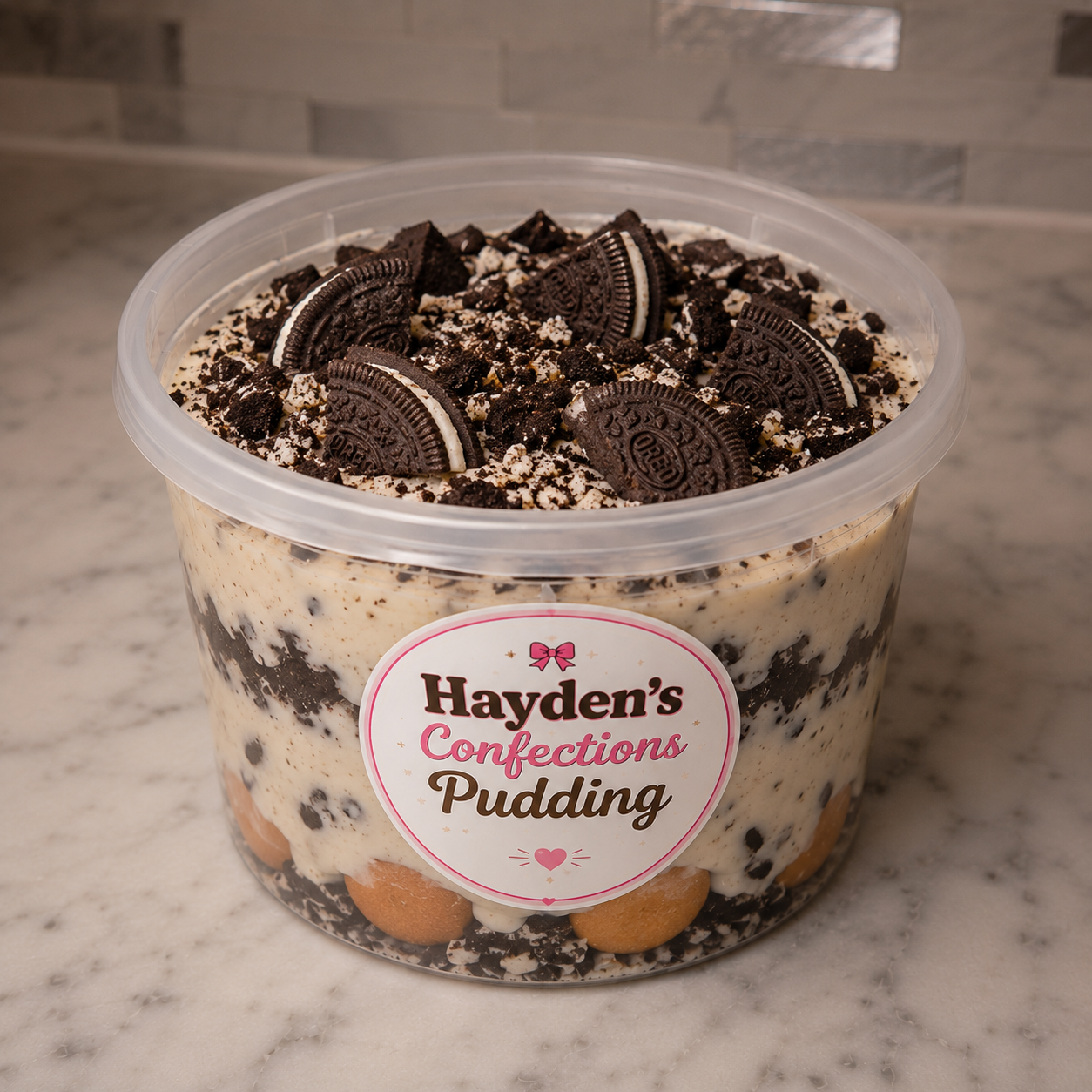 Cookies and Cream Banana Pudding