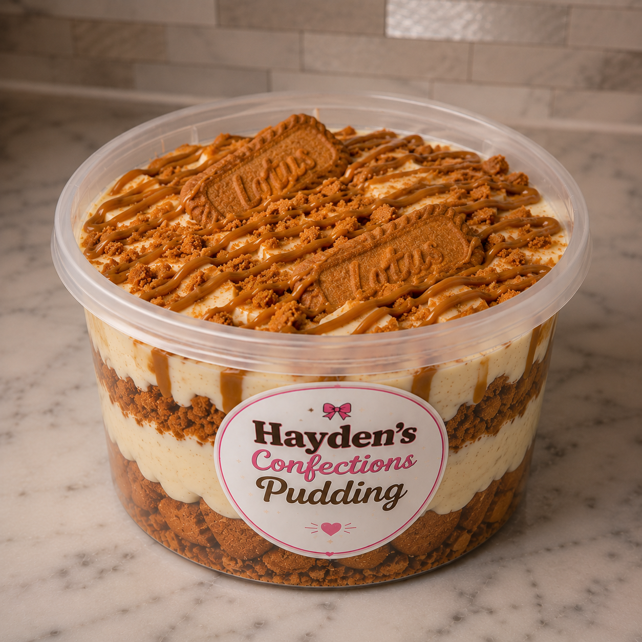 FV Cookie Butter Pudding