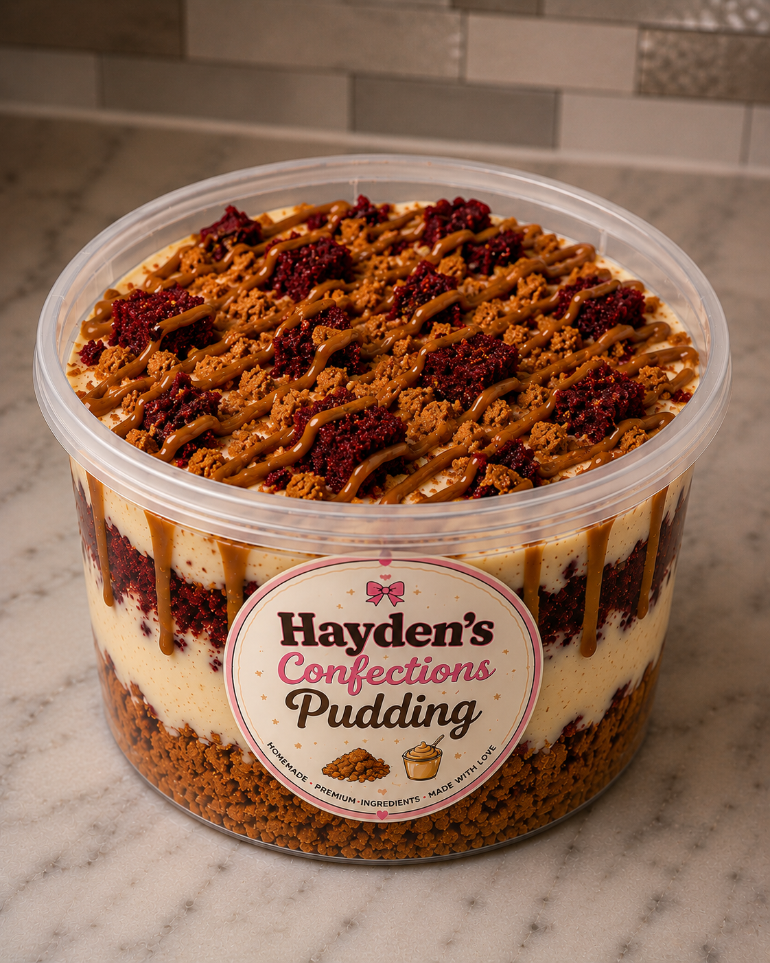 FV Red Velvet Cookie Butter Pudding