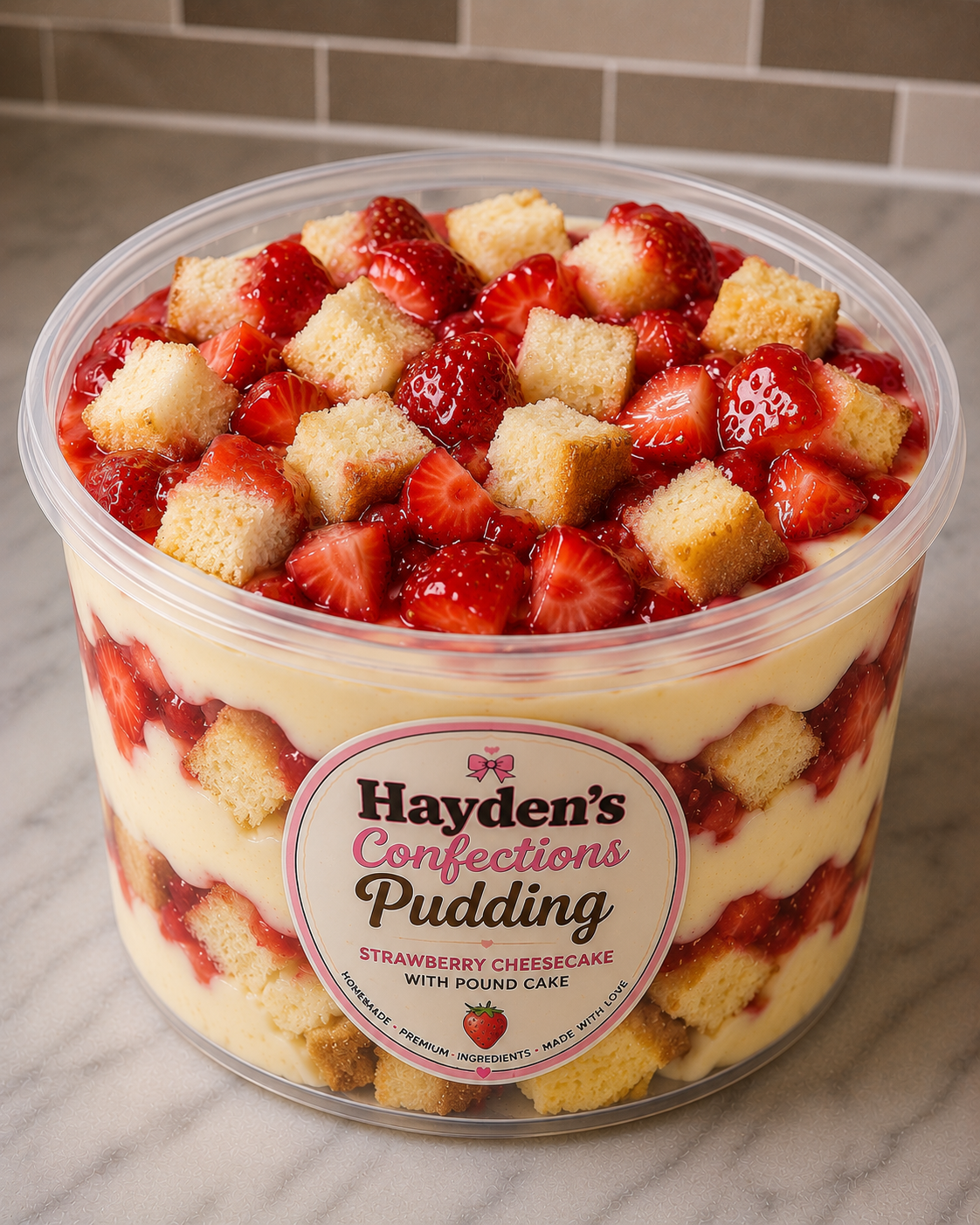FV Strawberry Cheesecake Pudding