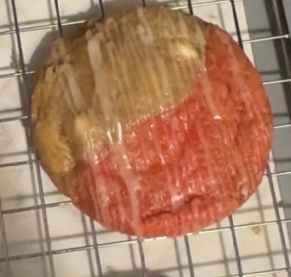 Strawberry Banana Pudding Cookie